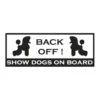 K-design Back Off Outside Car Sticker Black 22 X 8,3 Cm 2 K-design Back Off Outside Car Sticker Black 22 X 8,3 Cm -Pawfect Care Store 01kdc069 12x 6adbftcyn75a5rcf