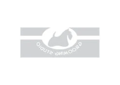 K-design Dog In Oval Frosted 67 X 29cm Inside Right Sticker