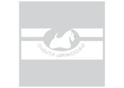 K-design Dog In Oval Inside Right Sticker White 135 X 58,4 Cm