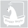 K-design Dog In Bath Outside Left Sticker White 32 X 36 Cm -Pawfect Care Store 01kdc158 12x vkvryxkyk3f9zdu2