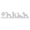 K-design Dogs In Grass Outside Left Sticker Silver 83 X 19 Cm -Pawfect Care Store 01kdc178 12x 1t9awrbazgx1mvar