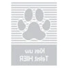 K-design Stripes Paw Inside Sticker Silver 58,4 X 81 Cm -Pawfect Care Store 01kdc222 12x bqaje8csilgcdznb