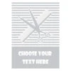 K-design Stripes Shear & Comb Outside Left Sticker Silver 58 X 81 Cm -Pawfect Care Store 01kdc232 12x wgnihsvyyvzzffmn