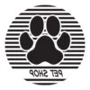 K-design Stripes Paw Circle Inside Sticker Black 58,4 X 58,4 Cm -Pawfect Care Store 01kdc238 12x 5iueoruxr9afg25o
