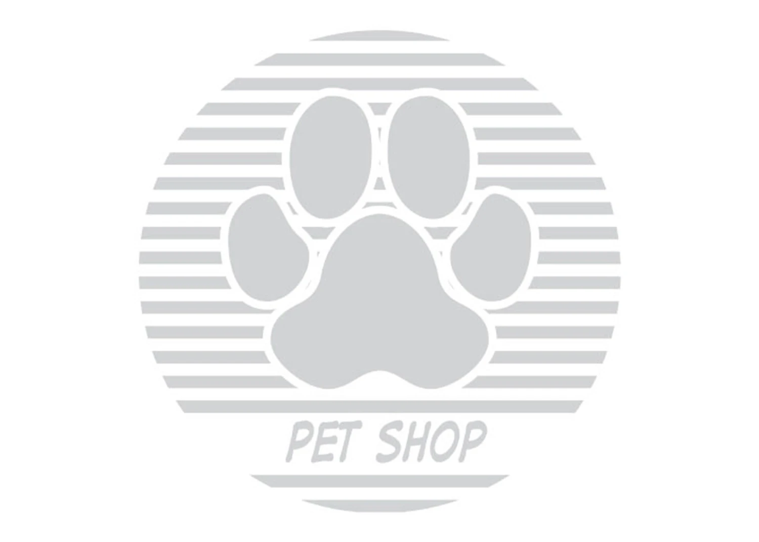 K-design Stripes Paw Circle Outside Sticker Silver 58,4 X 58,4cm 3 K-design Stripes Paw Circle Outside Sticker Silver 58,4 X 58,4cm