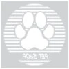 K-design Stripes Paw Circle Inside Sticker White 58,4 X 58,4 Cm -Pawfect Care Store 01kdc242 12x wqldt8kz7kleg0en