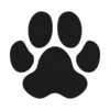 K-Design Pawprint Sticker Black 19 Cm -Pawfect Care Store 01kde011 12x ndzxoqhf091k1lb0