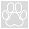 K-Design Pawprint Outline Sticker White 7 Cm -Pawfect Care Store 01kde018 12x jxrszd2fykn5lbaf