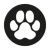 K-Design Pawprint Negative Sticker Black 11 Cm 2 K-Design Pawprint Negative Sticker Black 11 Cm -Pawfect Care Store 01kde025 12x qon6wsn1vifwekam
