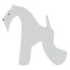K-Design Kerry Blue Terrier Sticker Left Silver 10 Cm -Pawfect Care Store 01kde073 12x sgtakoctvaoh31ac