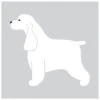 K-Design English Cocker Sticker Left White 25 Cm -Pawfect Care Store 01kde261 12x qhbfcol2dcydrocg
