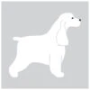 K-Design English Cocker Sticker Right White 25 Cm -Pawfect Care Store 01kde262 12x jyvkpkal2s2pvszo