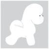 K-Design Bichon Sticker Right Blanc 50 Cm -Pawfect Care Store 01kde358 12x tfhlfhgx1cygwwjy