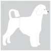 K-Design Portuguese Water Dog Lion Sticker Right White 50 Cm -Pawfect Care Store 01kde406 12x qqykg6m7rlkrbmdq