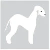 K-Design Bedlington Sticker Right White 50 Cm -Pawfect Care Store 01kde448 12x xsosfhqo2j3dyr6o
