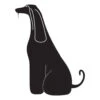 K-Design Afghan Sit Sticker Left Black 50 Cm -Pawfect Care Store 01kde455 12x i4zeaxovuendftar
