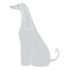 K-Design Afghan Sit Sticker Left Silver 50 Cm -Pawfect Care Store 01kde457 12x 3apog3zgc1srcl3g