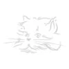 K-Design Cat Sticker Left Silver 50 Cm -Pawfect Care Store 01kde481 12x 5ygn1pnxm3adydvb