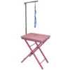 Groom-X Ringside Table - Show Table Pink 60 X 45 X 73-82 Cm -Pawfect Care Store 11grx001 22x yu80wraew1fe3u7n
