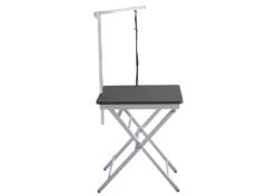 Groom-X Ringside Table - Show Table Black 60 X 45 X 73-82 Cm