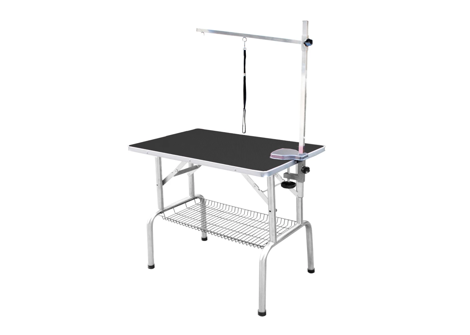 SS Grooming Table 81x52x78cmH Black Show Table 3 SS Grooming Table 81x52x78cmH Black Show Table