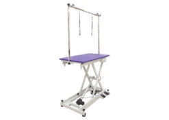 Groom-X LowLine Salon Table Purple Top 110x60x32-102cm With Control Frame Professional Grooming Table -Pawfect Care Store 12grx012 4 rxh5bjrpig5del2u
