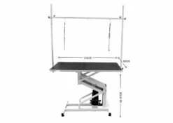 Groom-X Hydraulic Table Black 110x60x50-97cm Professional Grooming Table -Pawfect Care Store 12grx032 2 j6chhpwvynjciwrk