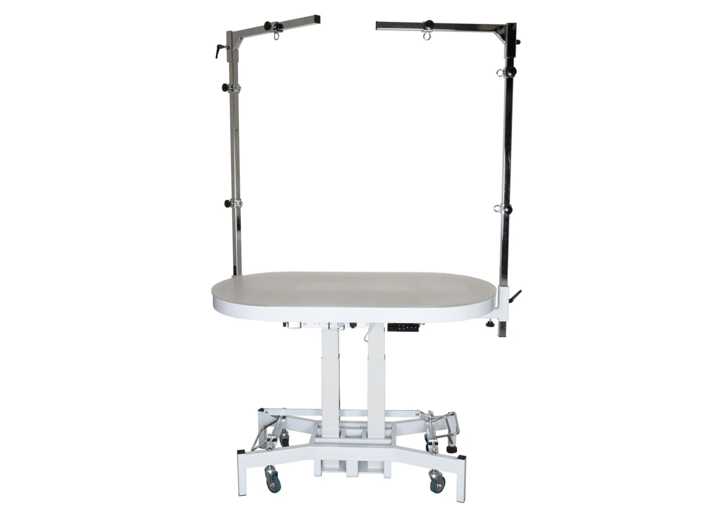 Groom-X Compact Electric Tournament Table With Light - Oval - 119.5 X 61 Cm - H 61-110 Cm 3 Groom-X Compact Electric Tournament Table With Light - Oval - 119.5 X 61 Cm - H 61-110 Cm