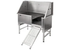 Groom Professional Supreme Stainless Steel Bath With Ramp