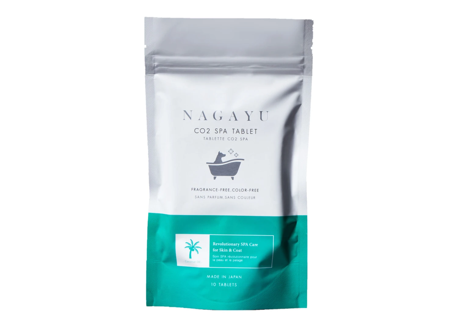 Nagayu Carbonated Spa Tablet 10pcs - Coconut Oil 7 Nagayu Carbonated Spa Tablet 10pcs - Coconut Oil - Image 5