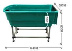 Show Tech Handy Tub L 124 X 59 X 90 Cm + Ramp Bath -Pawfect Care Store 15ste008 5 cwxvssoiy34zzxj8