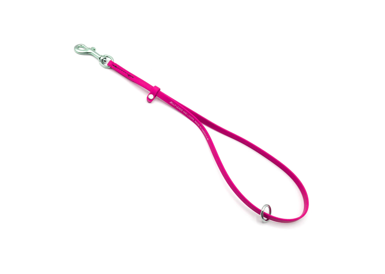 Jelly Pet Grooming Loop W/Ring Hot Pink 46 Cm X 1 Cm 3 Jelly Pet Grooming Loop W/Ring Hot Pink 46 Cm X 1 Cm