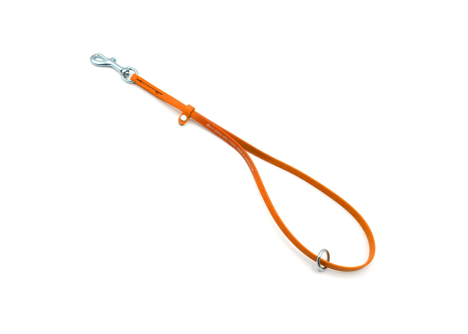 Jelly Pet Grooming Loop W/Ring Hunter Orange 61 Cm X 1 Cm 3 Jelly Pet Grooming Loop W/Ring Hunter Orange 61 Cm X 1 Cm