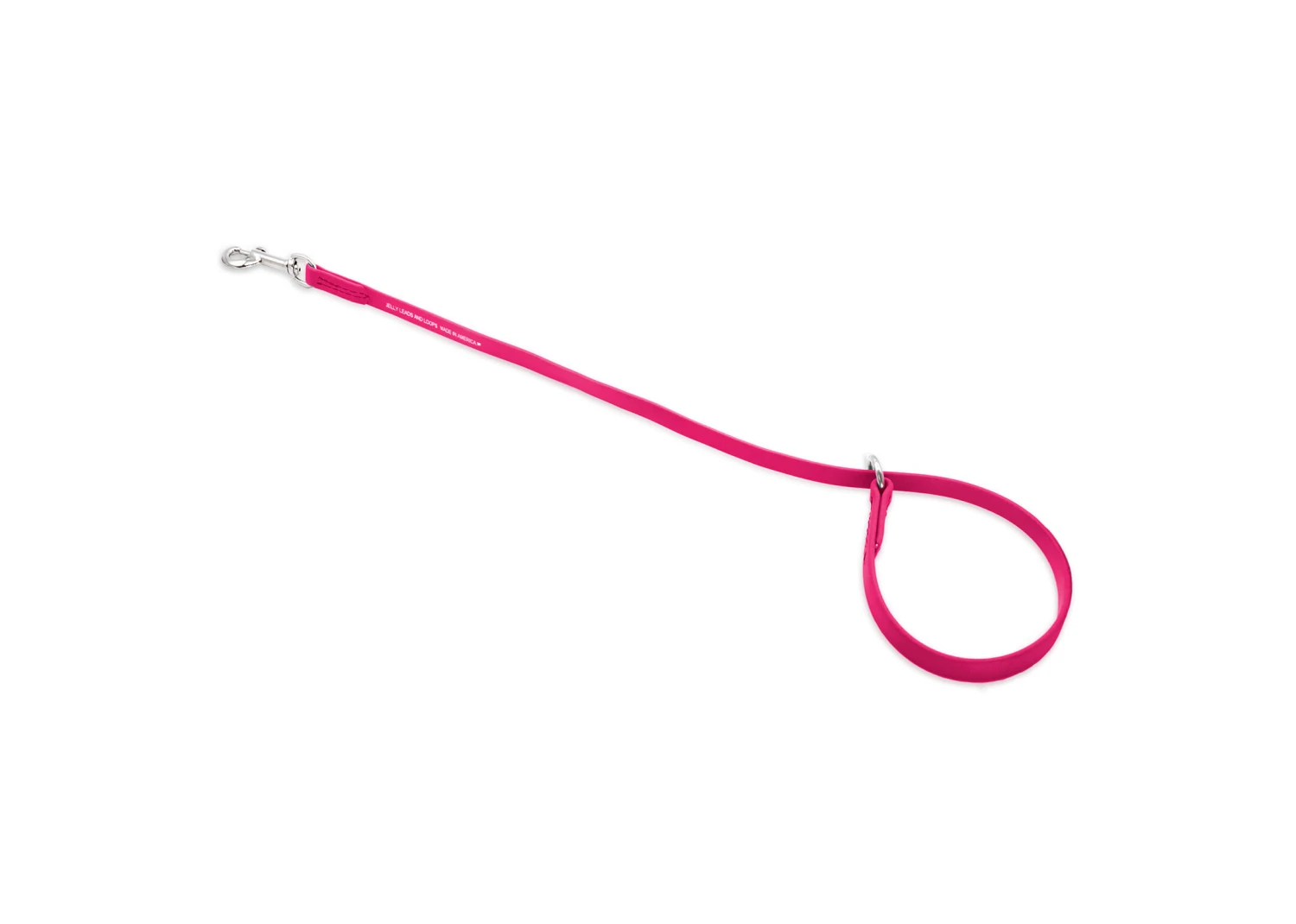 Jelly Pet Grooming Loop Slip Style Hot Pink 76 Cm X 1,25 Cm 4 Jelly Pet Grooming Loop Slip Style Hot Pink 76 Cm X 1,25 Cm - Image 2