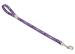 Show Tech Grooming Noose With Pawprint Purple 45 X 1.5 Cm