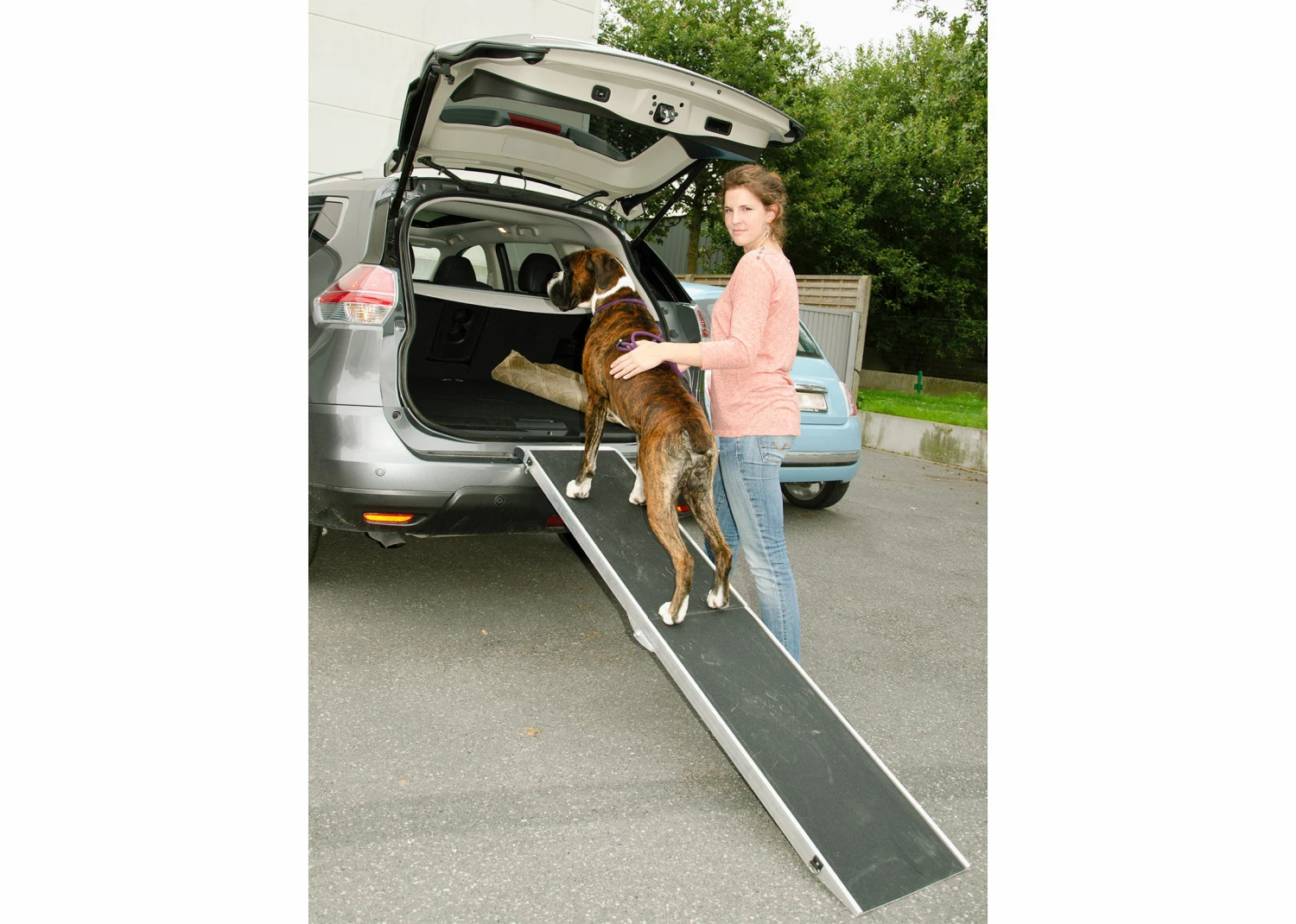 Travel Aluminium Pet Ramp 38cm Wide - Extends 91,5-183cm 3 Travel Aluminium Pet Ramp 38cm Wide - Extends 91,5-183cm