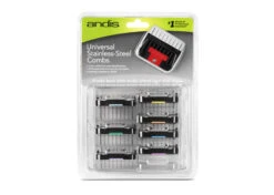 Andis Set Snap-On Combs Stainless Steel 8 Pcs -Pawfect Care Store 21and098 8 q4v8x7qpkksrrzfv