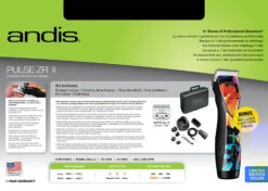 Andis Pulse ZR II 5-Speed Limited Edition Flora Cordless Clipper With #10 Blade 15 Andis Pulse ZR II 5-Speed Limited Edition Flora Cordless Clipper With #10 Blade -Pawfect Care Store 21and107 7 jaa5jkjyjqpatzwk