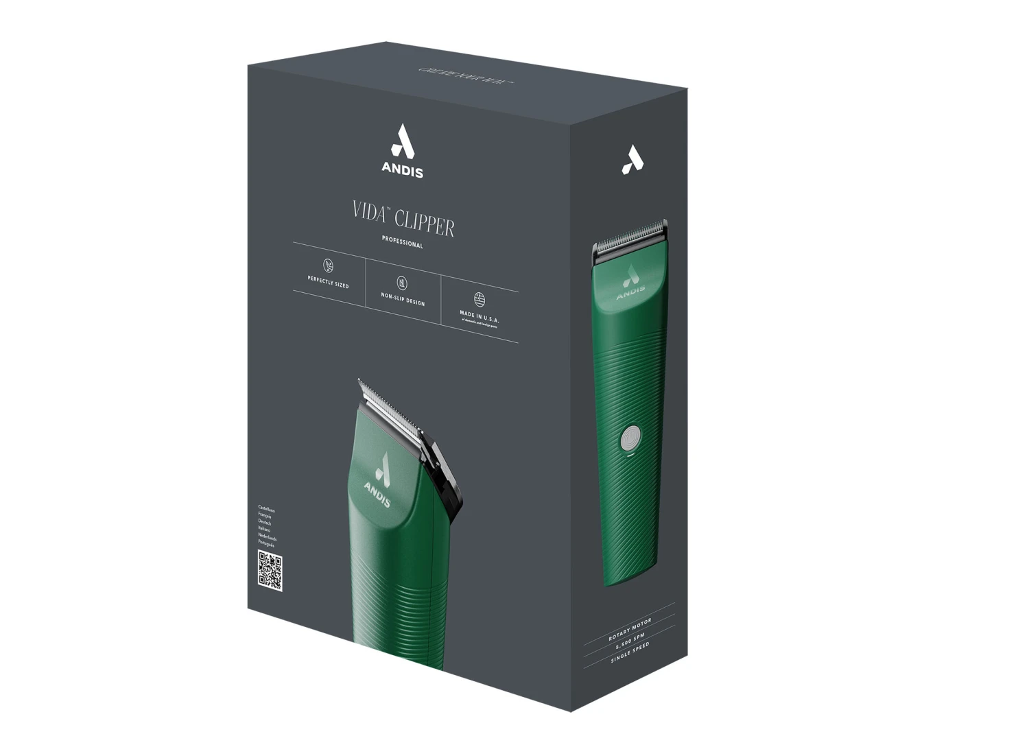 Andis Vida Cordless Clipper With Adjustable Blade 11 Andis Vida Cordless Clipper With Adjustable Blade - Image 9