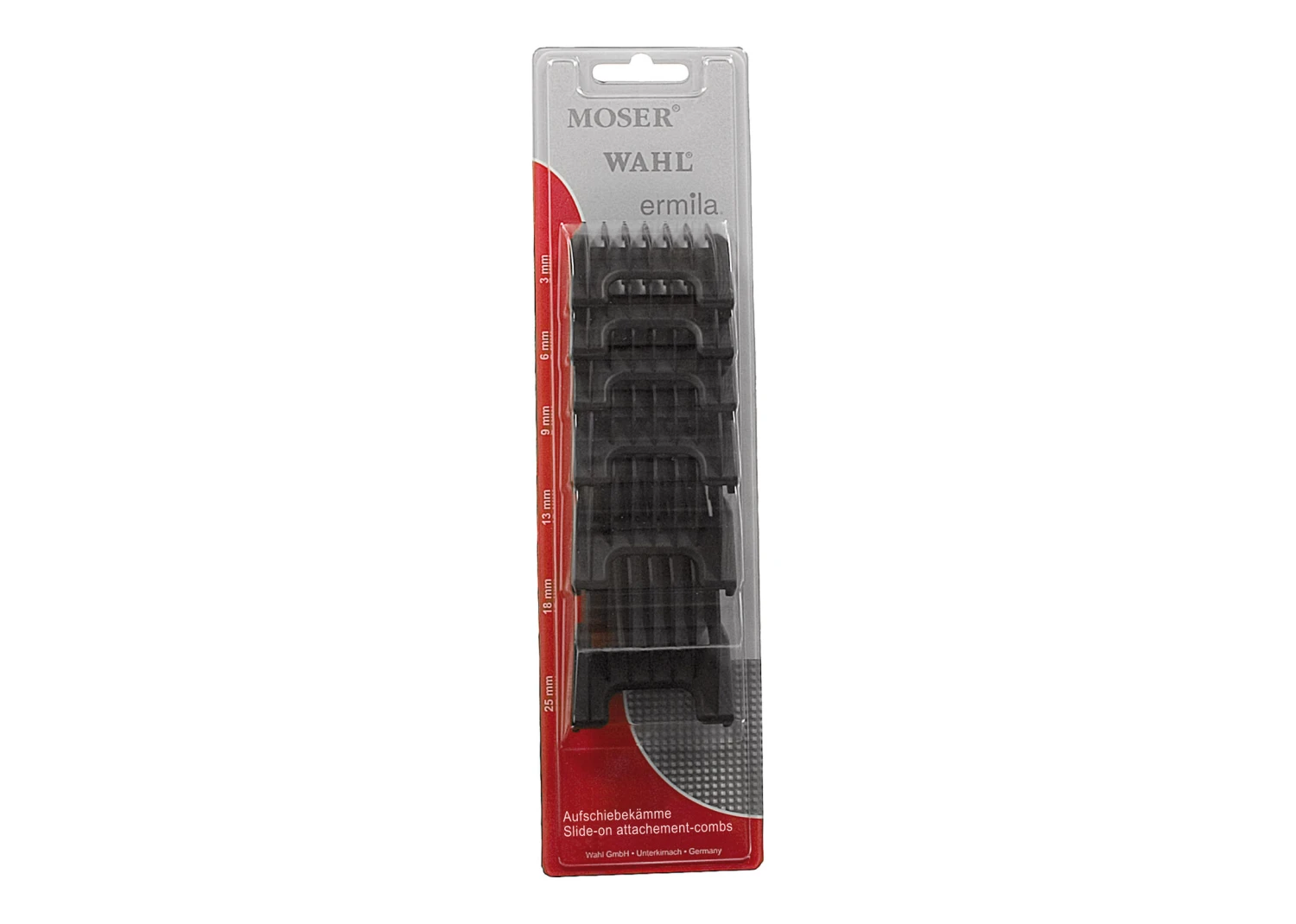 Wahl Attachment Comb Set 3, 6, 9, 12, 18, 25 Mm 3 Wahl Attachment Comb Set 3, 6, 9, 12, 18, 25 Mm