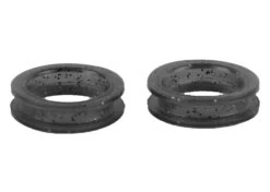 Show Tech Finger Ring 22 Mm Black Glitter Scissor Rings 2 Pcs