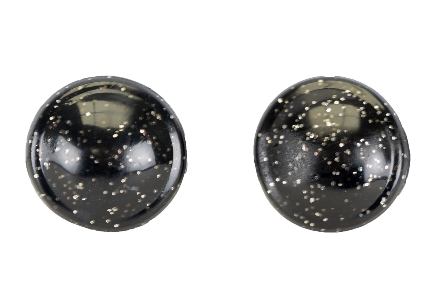 Show Tech Scissor Training Ring 2 Pcs Black Glitter 20 Mm 4 Show Tech Scissor Training Ring 2 Pcs Black Glitter 20 Mm - Image 2