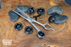 Show Tech Scissor Training Ring 2 Pcs Black Glitter 21 Mm 19 Show Tech Scissor Training Ring 2 Pcs Black Glitter 21 Mm -Pawfect Care Store 22ste076 4