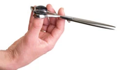 Show Tech Scissor Training Ring 2 Pcs Black Glitter 22 Mm -Pawfect Care Store 22ste077 2