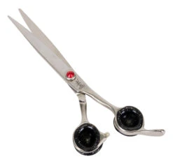 Show Tech Scissor Training Ring 2 Pcs Black Glitter 22 Mm -Pawfect Care Store 22ste077 3