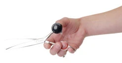 Show Tech Scissor Training Ring 2 Pcs Black Glitter 22 Mm -Pawfect Care Store 22ste077 5