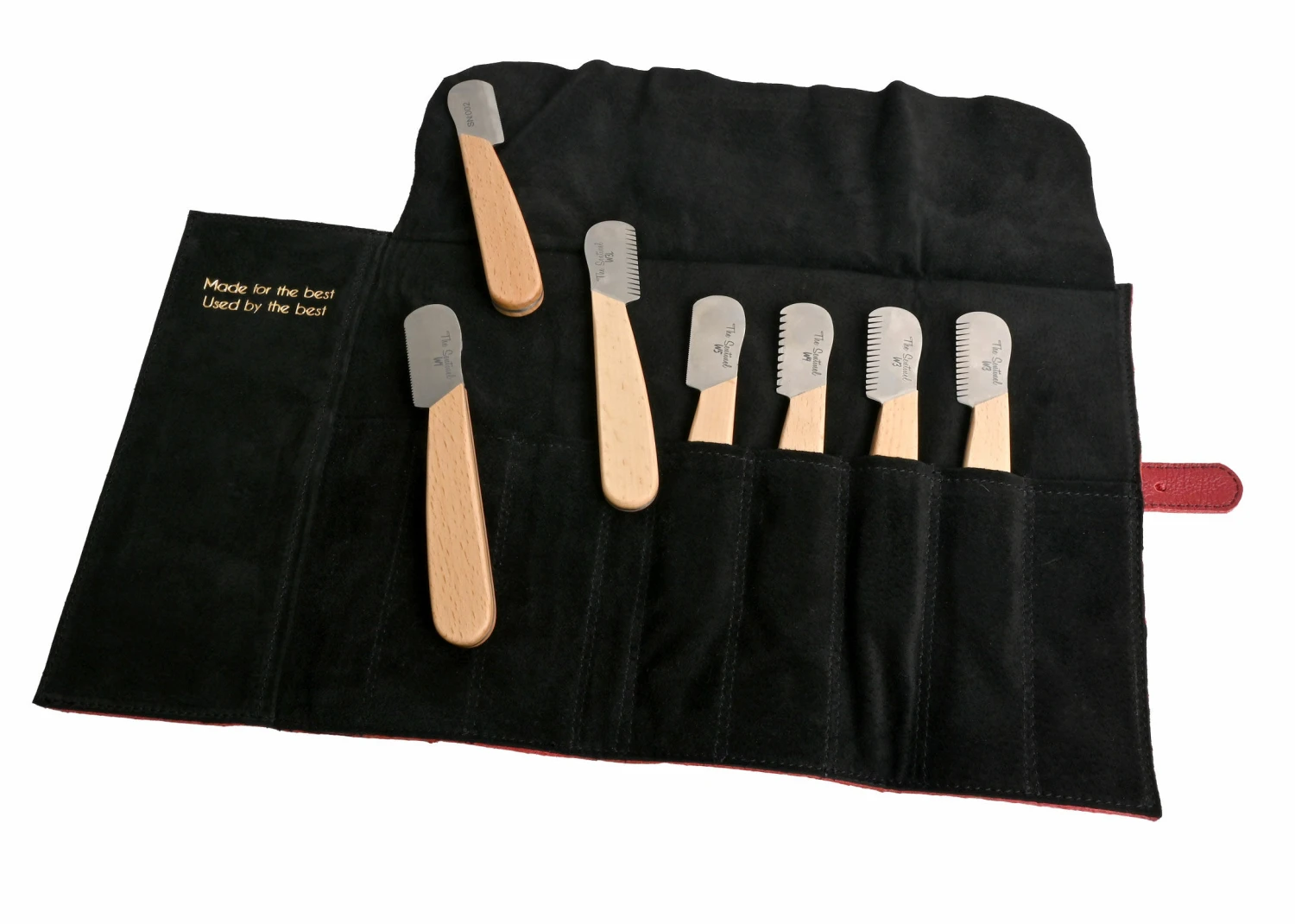 The Sentinel Leather Pouch Ruby Red S 10 The Sentinel Leather Pouch Ruby Red S - Image 8