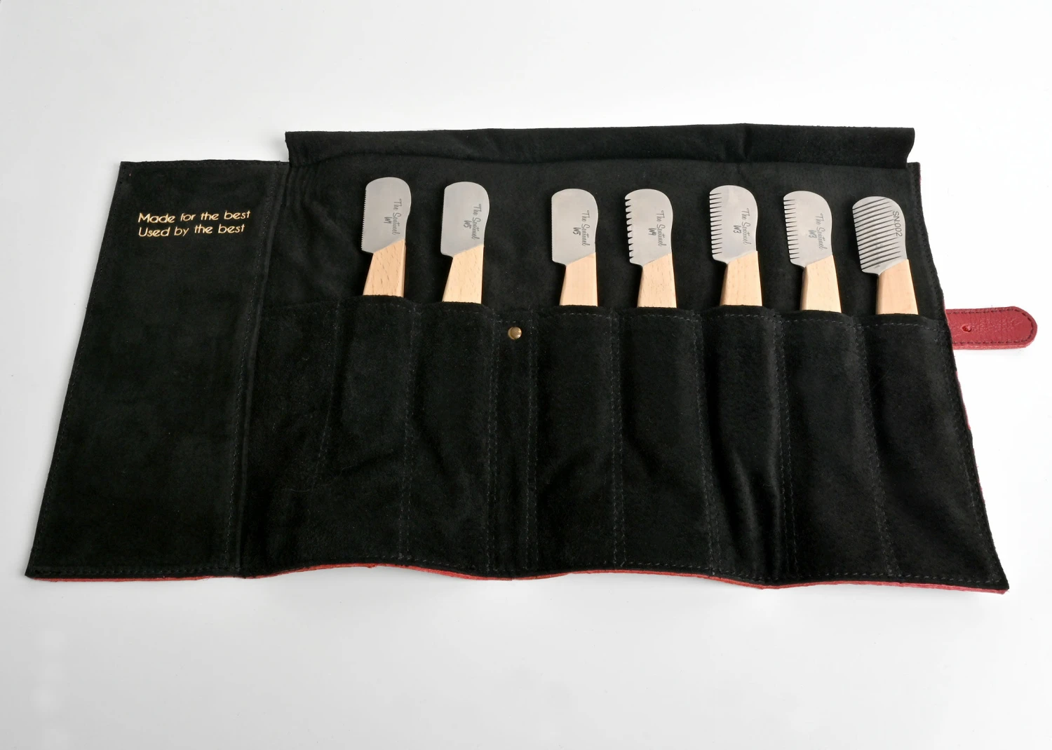 The Sentinel Leather Pouch Ruby Red S 12 The Sentinel Leather Pouch Ruby Red S - Image 10