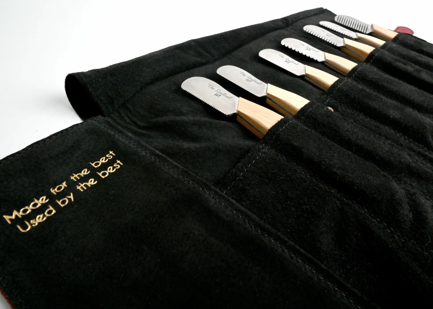 The Sentinel Leather Pouch Ruby Red S 13 The Sentinel Leather Pouch Ruby Red S - Image 11