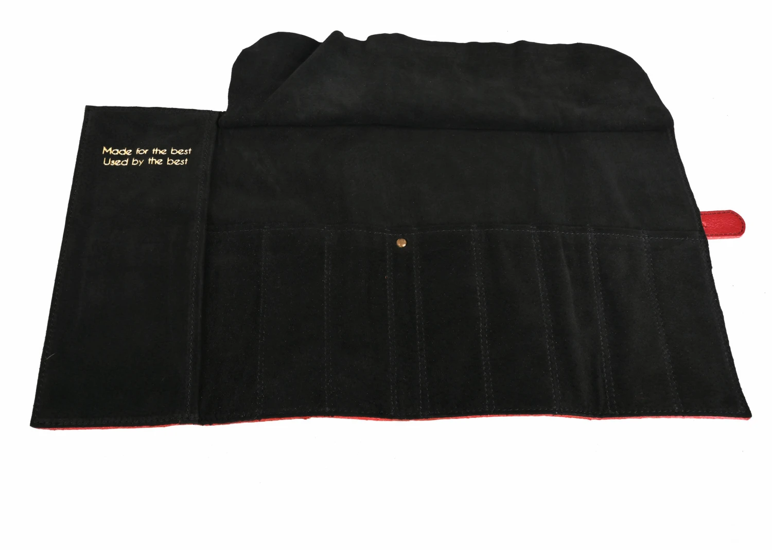 The Sentinel Leather Pouch Ruby Red S 5 The Sentinel Leather Pouch Ruby Red S - Image 3